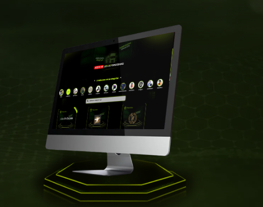 Mockup do painel de fornecedores